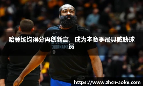 哈登场均得分再创新高，成为本赛季最具威胁球员